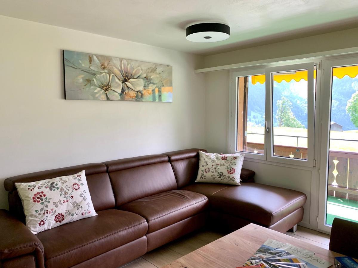 Luxury, New - Amazing Views Grindelwald Eiger Jungfrau Moench Lejlighed Eksteriør billede